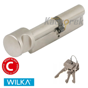 Wkładka Wilka 117 - K423 z gałką 55G/55 nikiel
